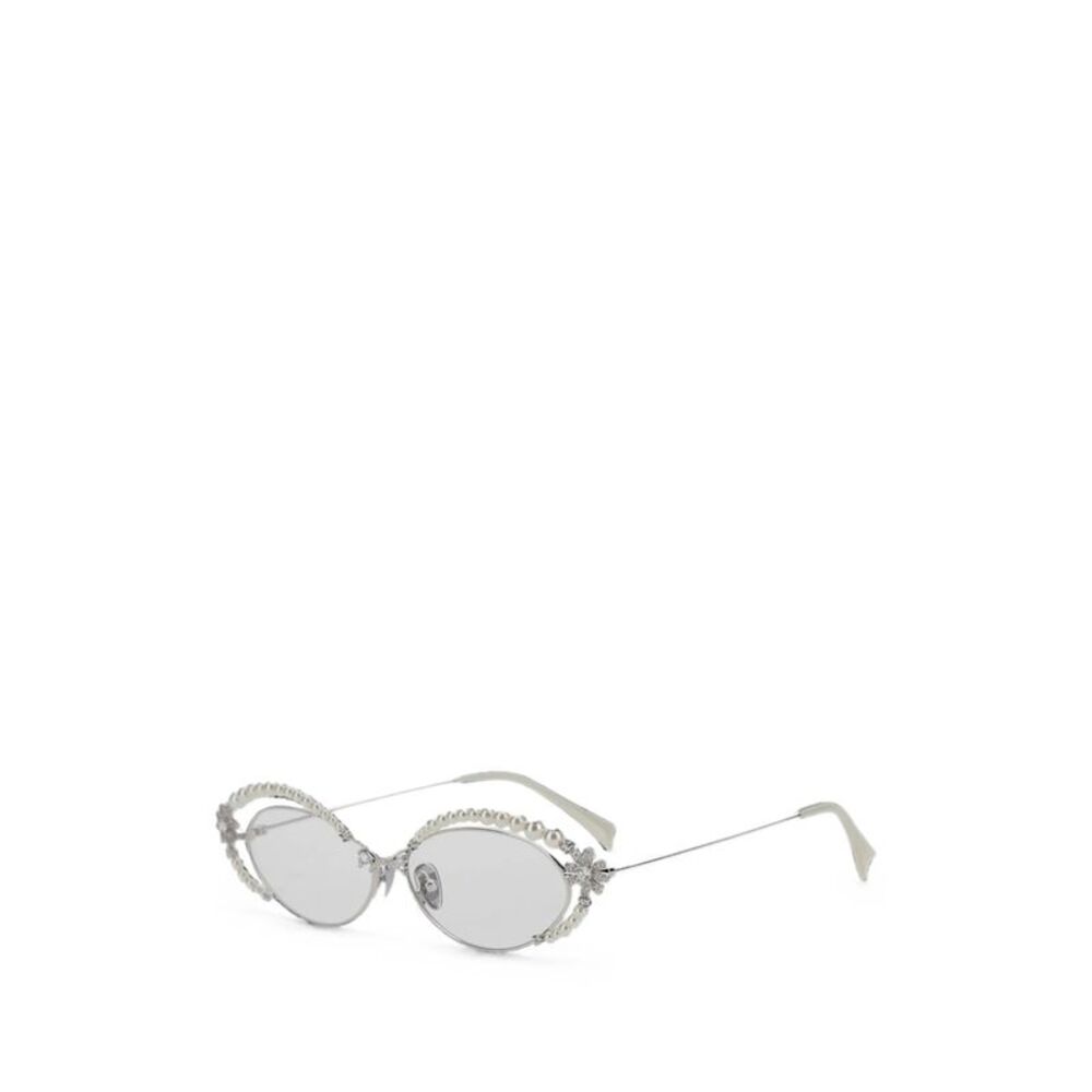 Yvmin Silver Glasses & Frames Women